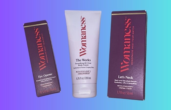 Womeness skincare & supplements are designed to keep you youthful, hydrated, and happy
