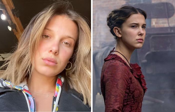 How Millie Bobby Brown relates to Enola Holmes