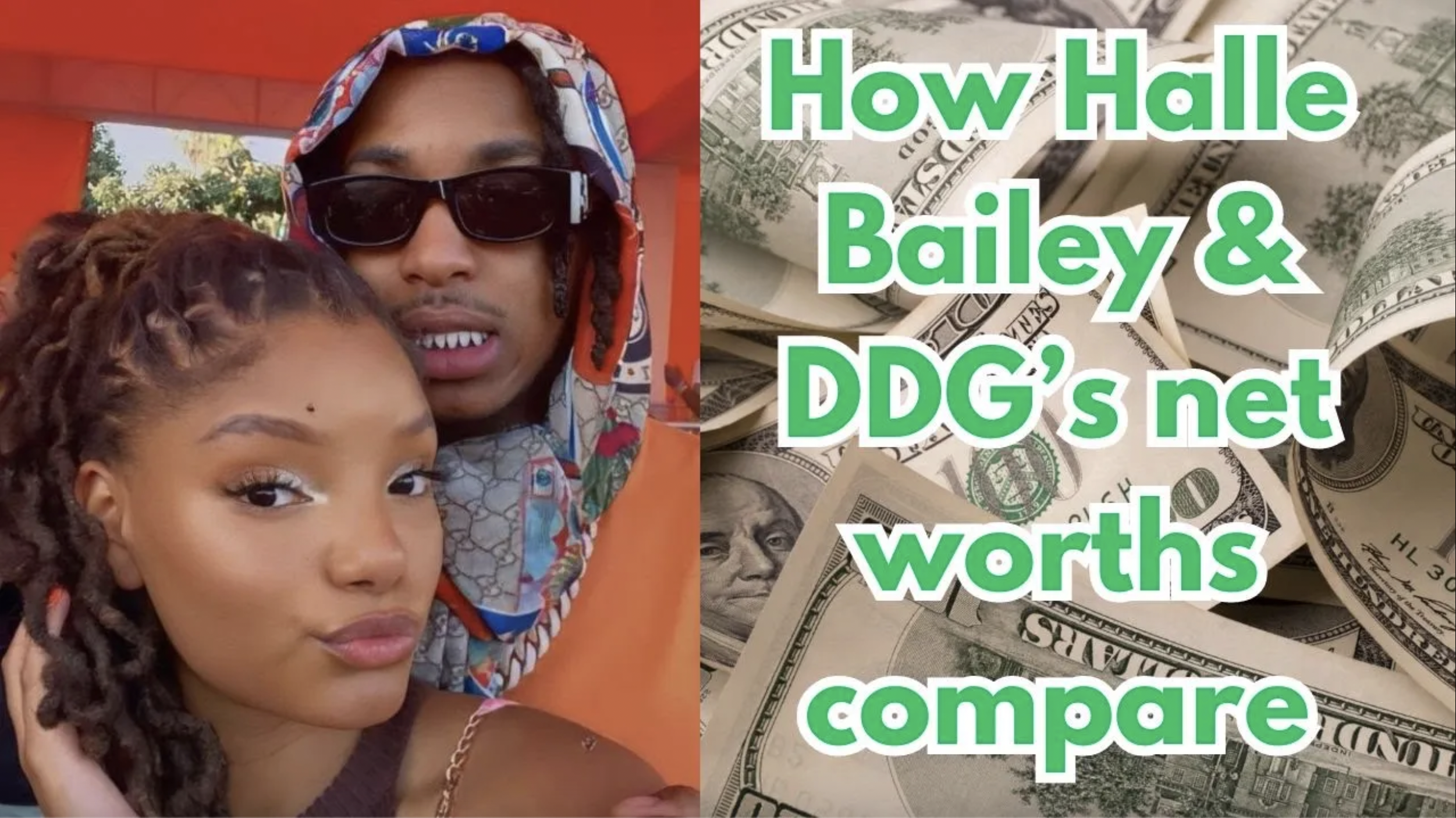 VIDEO: Here’s how Halle Bailey and DDG’s net worths compare