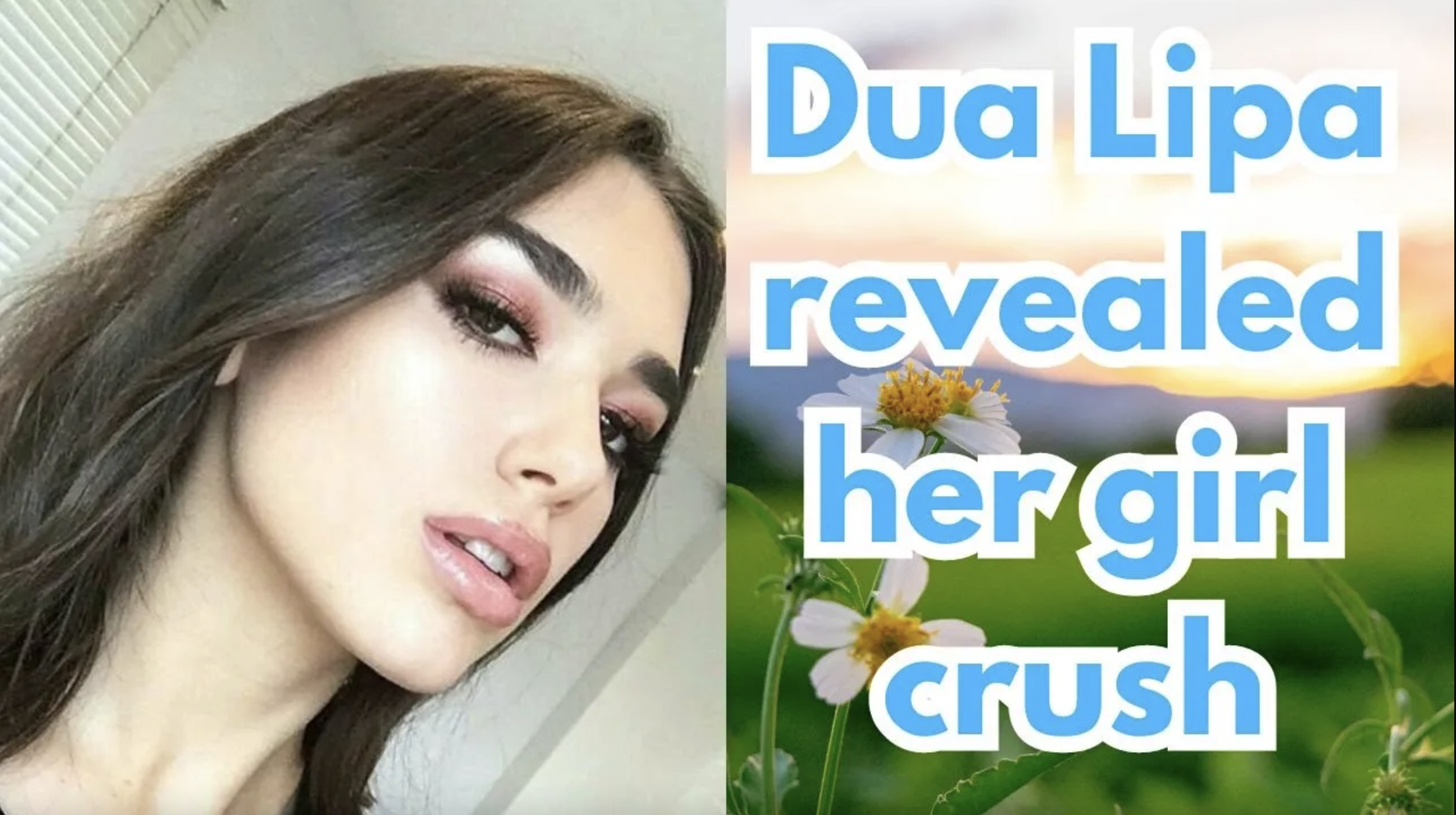 VIDEO: Dua Lipa revealed her girl crush