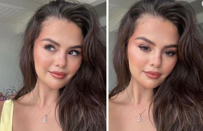 Selena Gomez is wearing a new “B” necklace for Benny Blanco – Fans are sharing their thoughts