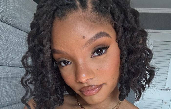 How is the single life treating Halle Bailey?