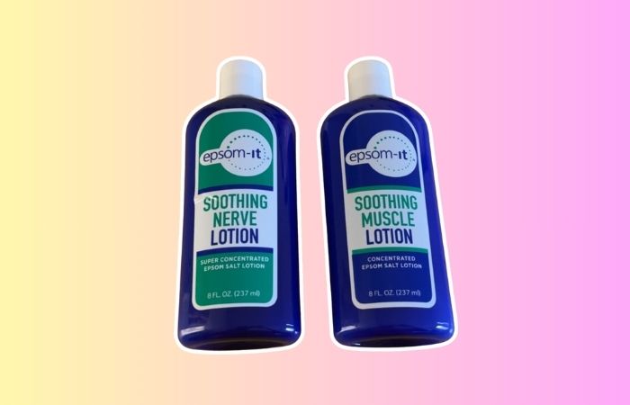 Epsom-It Nerve Relief Lotion is perfect for fitness girlies everywhere