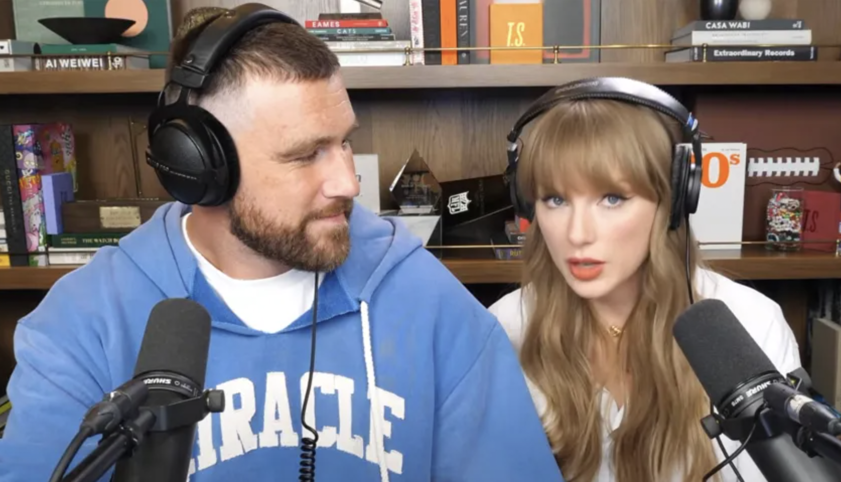 Taylor Swift’s podcast appearance just made Travis Kelce a lot richer