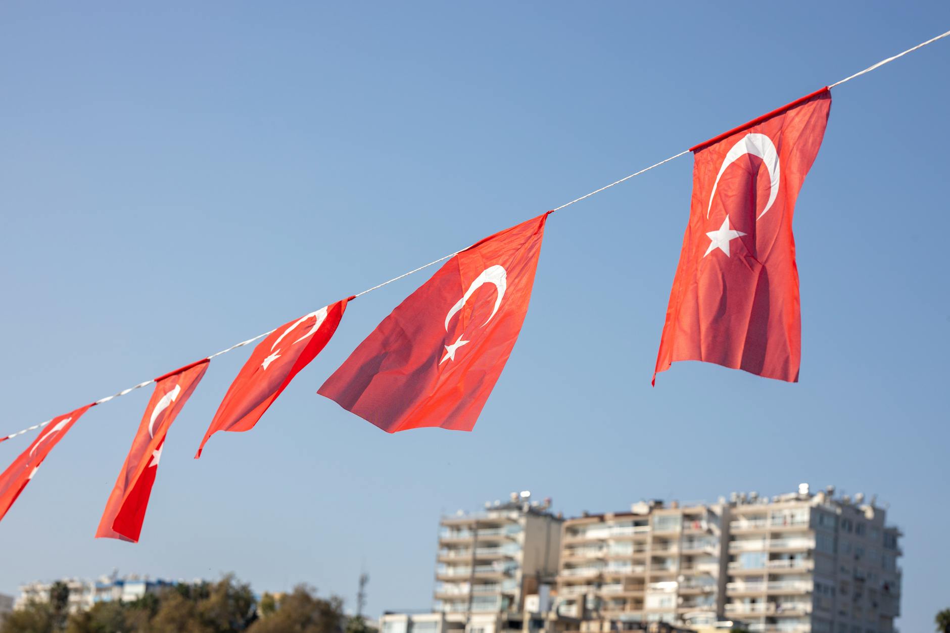flags of turkey