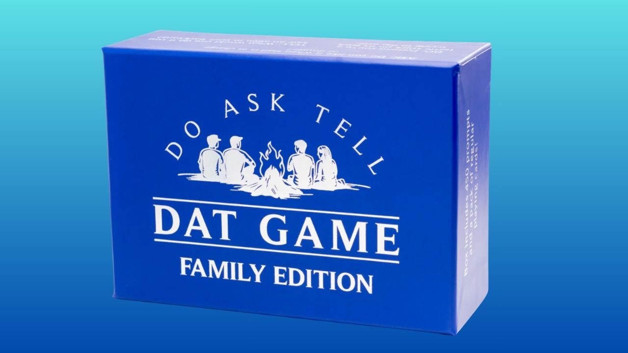 Why we love DAT GAME: Family Edition (The card game your whole family will actually play)