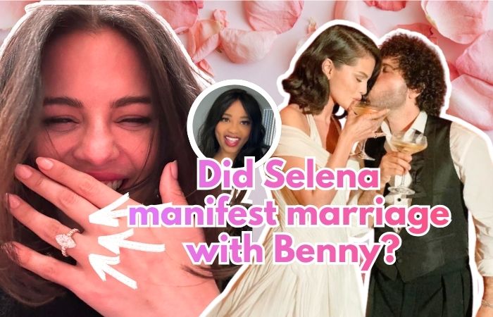 Did Selena manifest marriage with Benny?