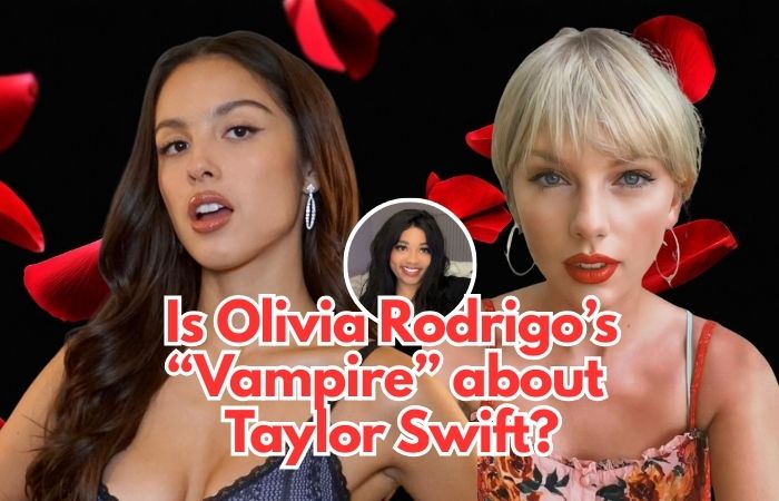 Did the first line of Vampire by Olivia Rodrigo call Taylor Swift out?