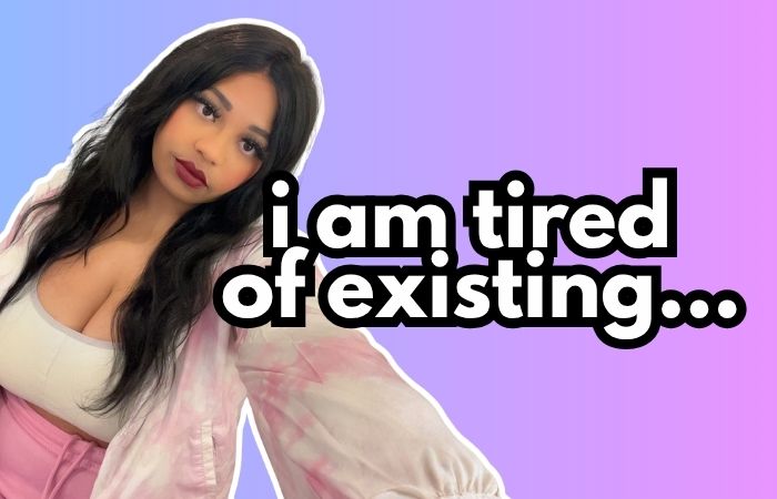I don’t want to die, but I am so tired…