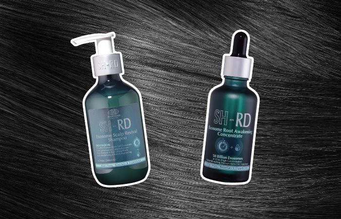 SH-RD brings a scalp-first approach to haircare with its exosome duo